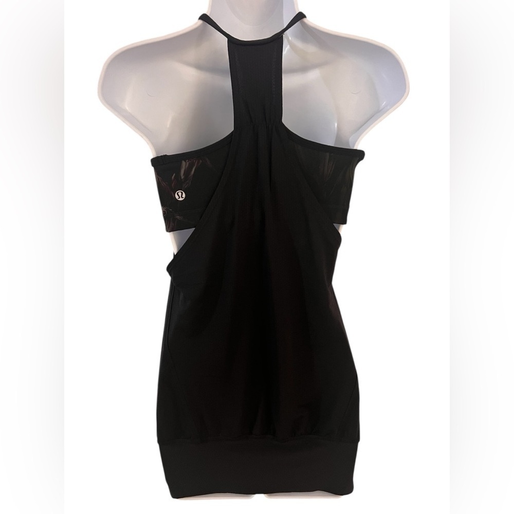 Lululemon Athletica Black Camisole Top Size 6 - Picture 5 of 8